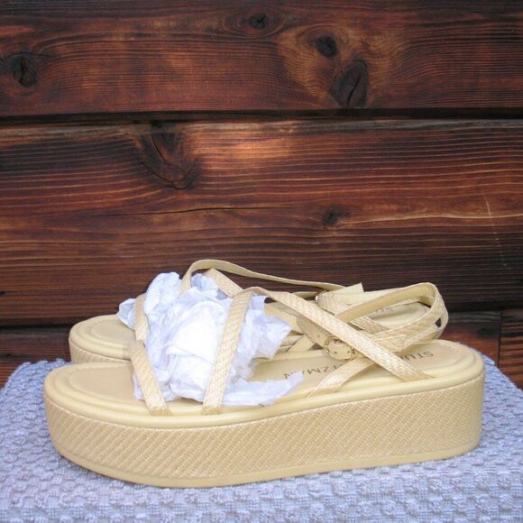 Stuart Weitzman Summer Lift Platform Sandals - Picture 3 of 10